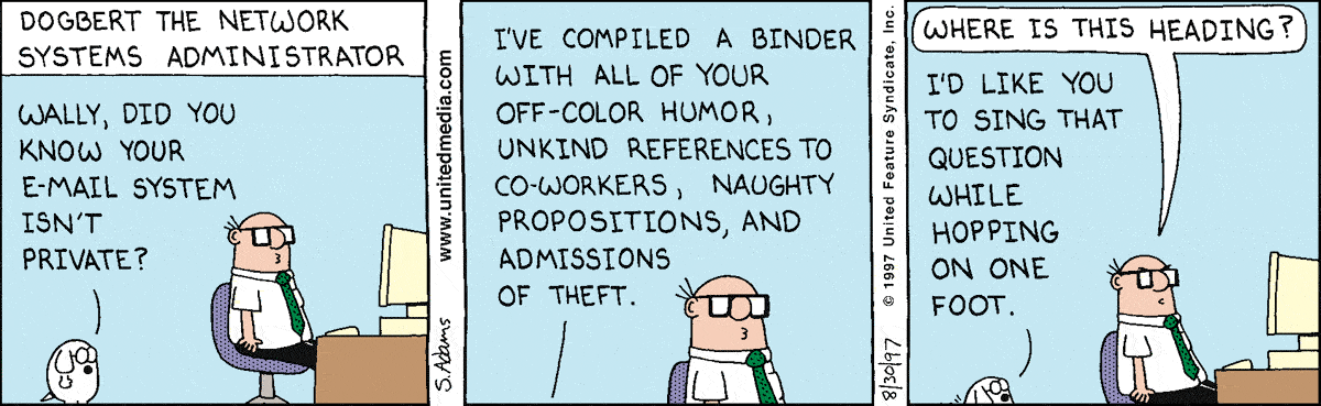Dilbert Cartoon